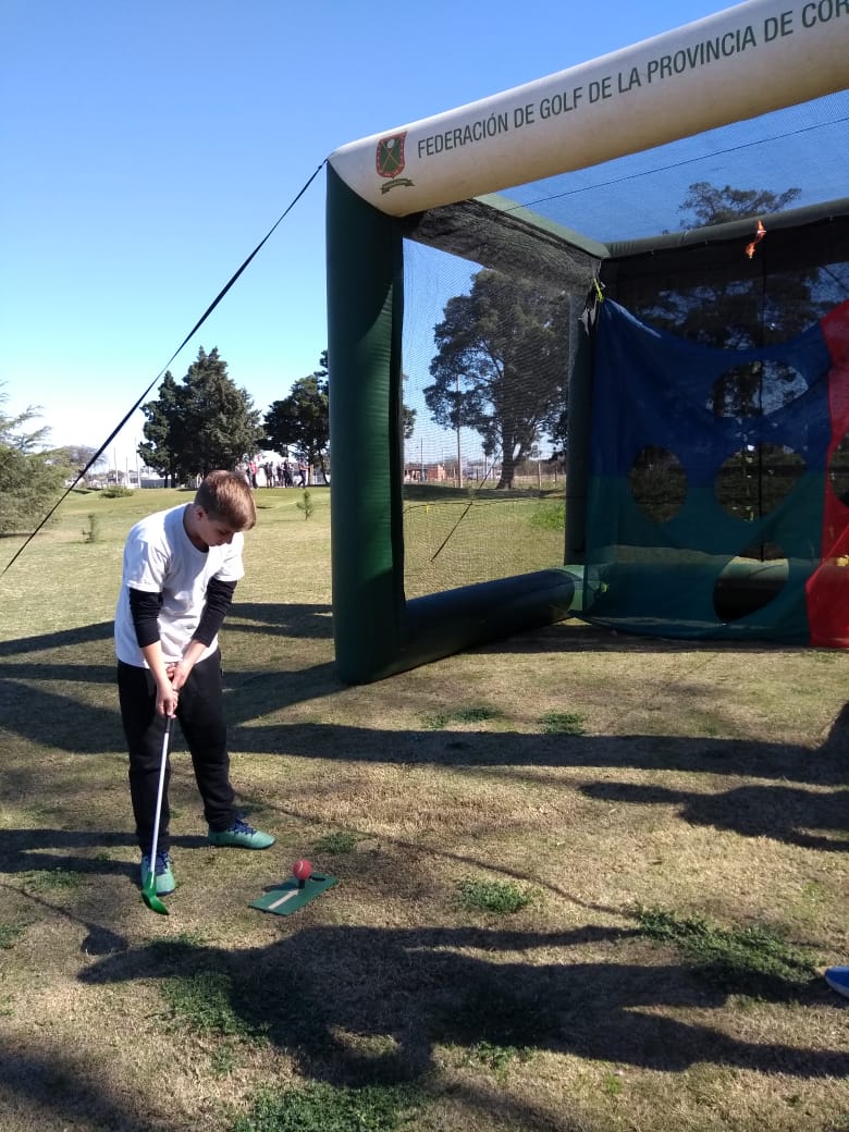 Se realizó el torneo regional de golf de escuelas primarias en Las Varillas