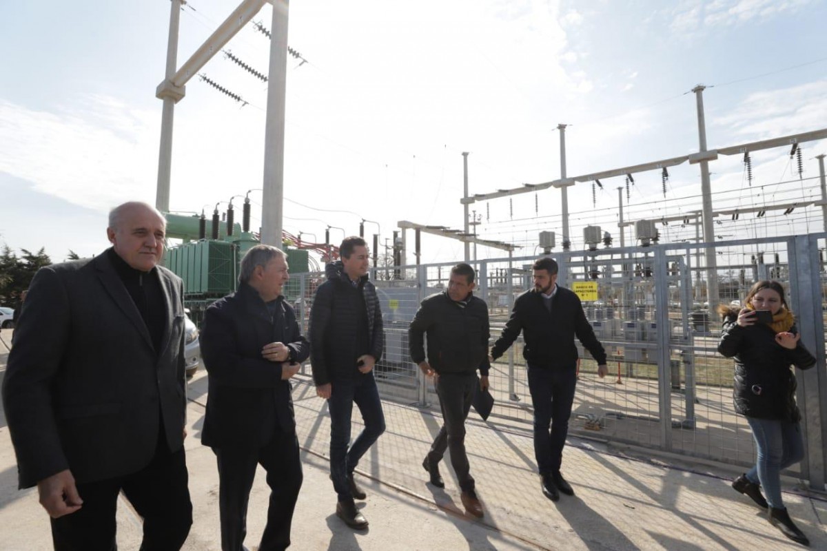 Schiaretti dejó habilitada la Central Transformadora de EPEC en Las Varillas