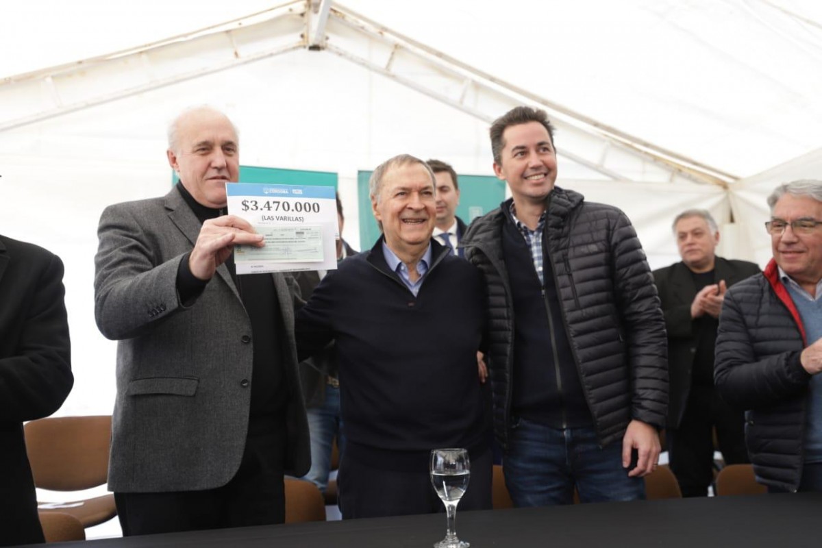 Schiaretti dejó habilitada la Central Transformadora de EPEC en Las Varillas