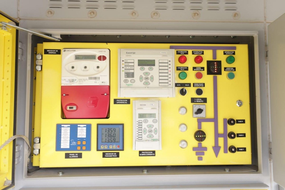 Schiaretti dejó habilitada la Central Transformadora de EPEC en Las Varillas