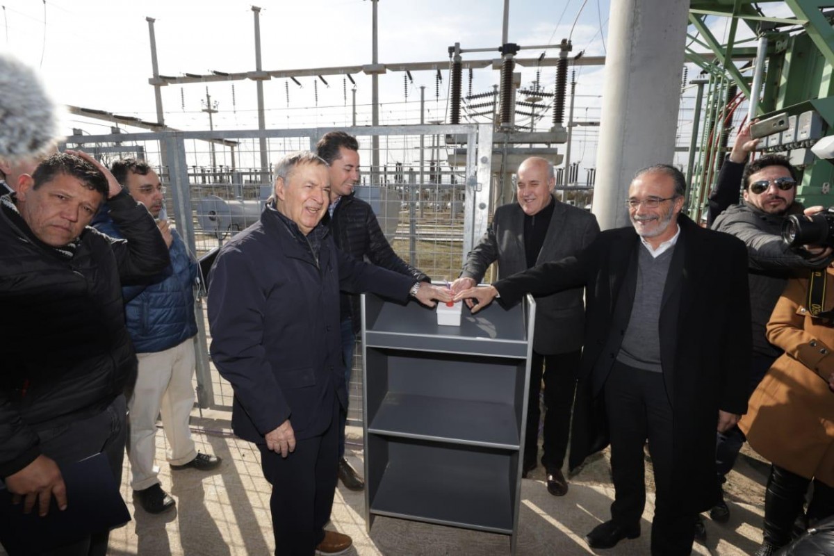 Schiaretti dejó habilitada la Central Transformadora de EPEC en Las Varillas