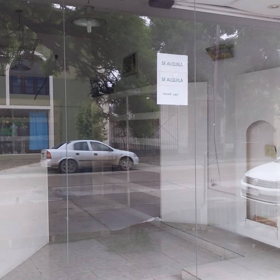 Preocupante situación de comercios de Las Varillas