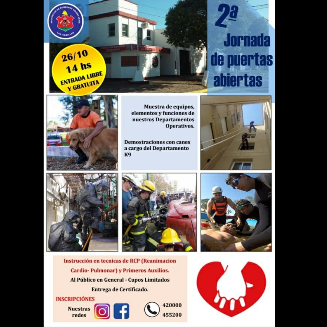 II Jornadas de Puertas Abiertas en Bomberos