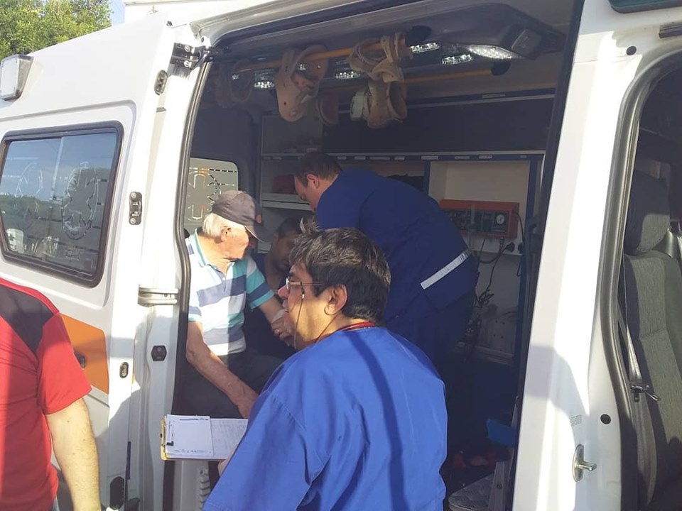 Accidente de tránsito con lesiones leves en la intersección de 9 de Julio y Córdoba