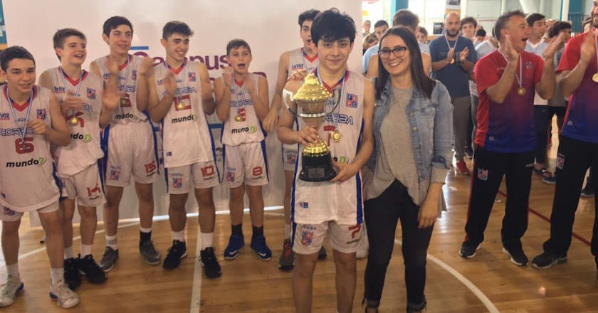 La Selección cordobesa U 13 de Básquetbol con el varillense Valentín Bertorello obtuvo el título argentino