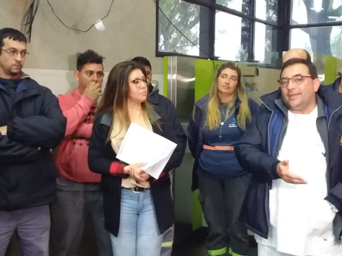 Estado de Asamblea en el ámbito municipal por diferencias salariales