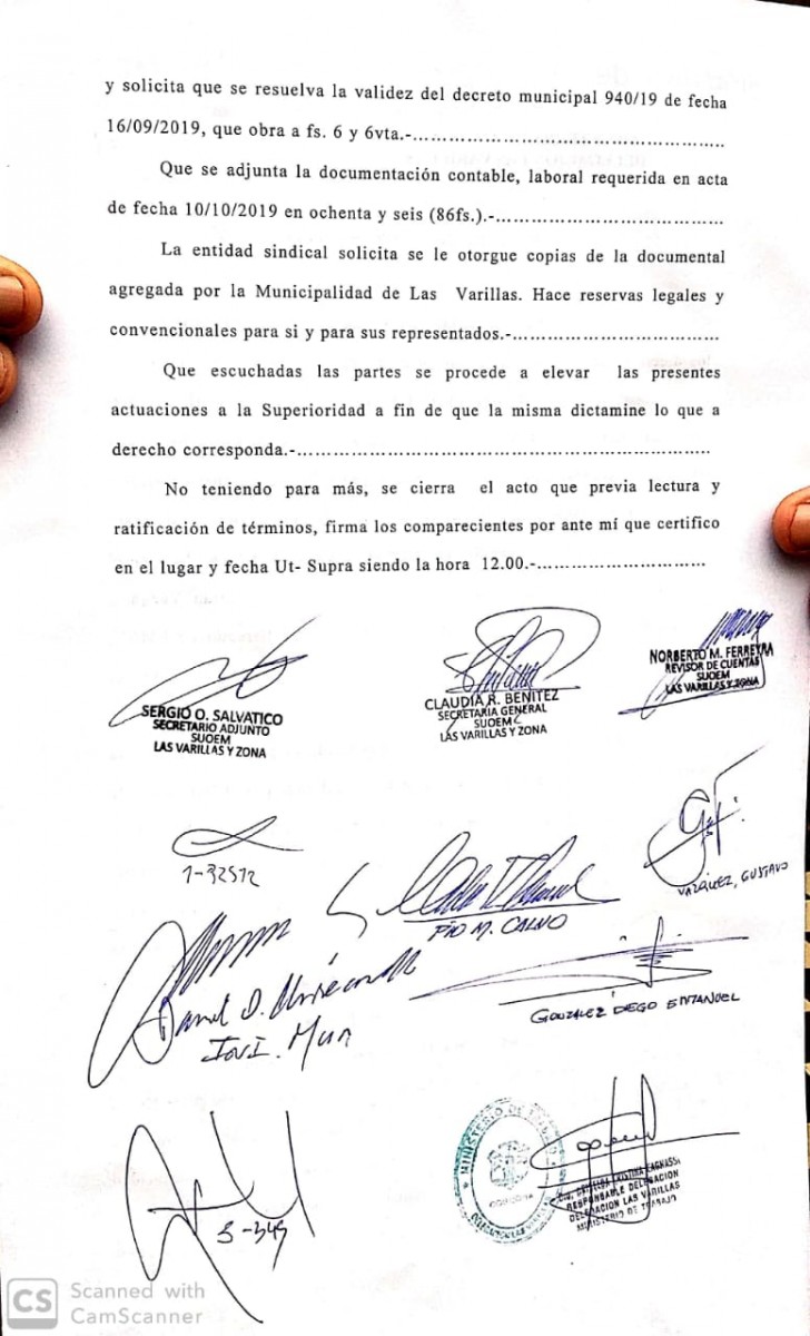 El Suoem rechazó la propuesta del Ministerio de Trabajo y anuncio un paro