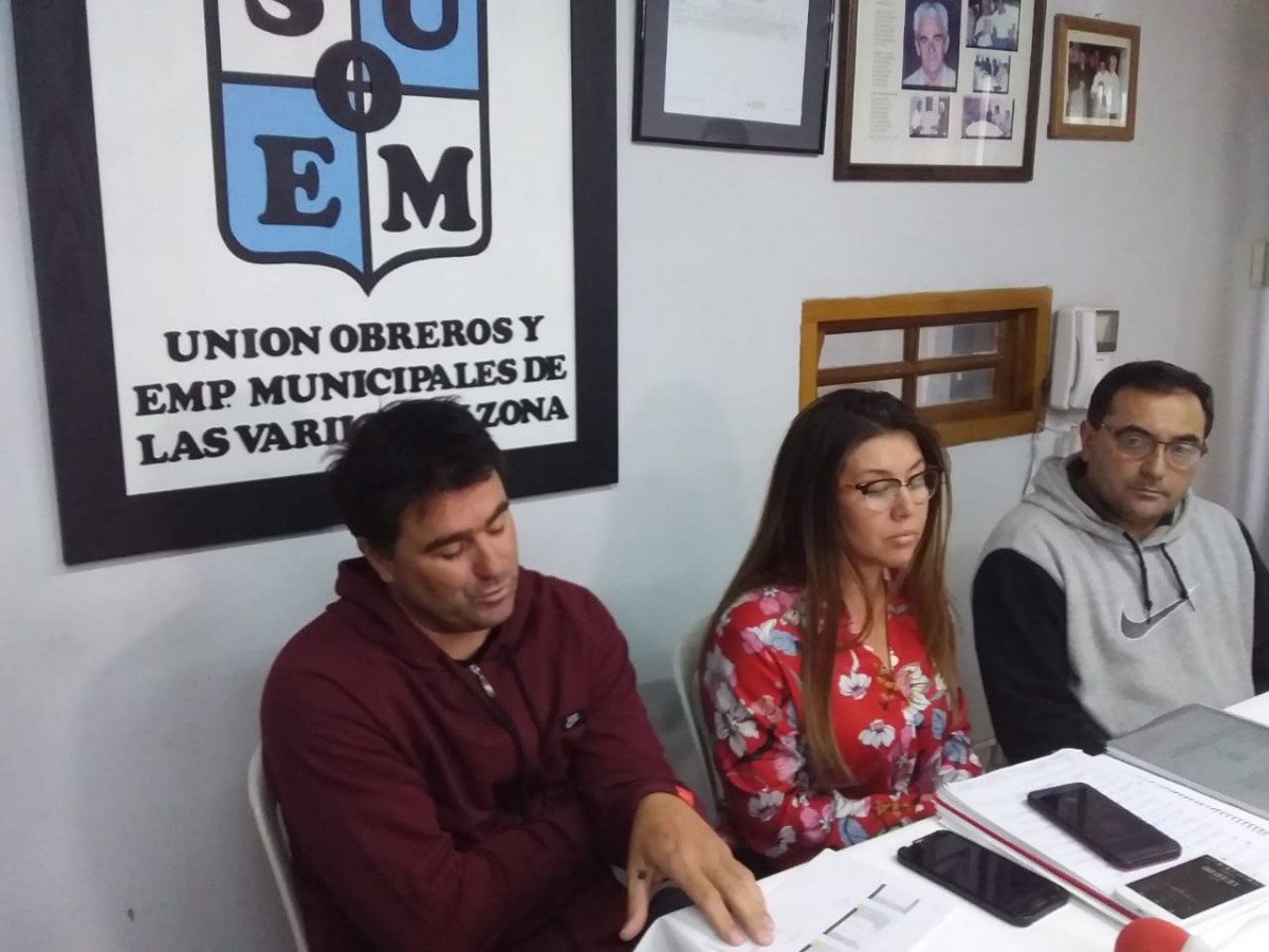 El SUOEM ratificó su postura en el diferendo que mantiene con el Municipio
