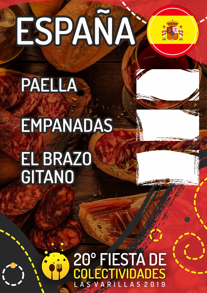 Gastronomía y grilla artística de la Fiesta de las Colectividades