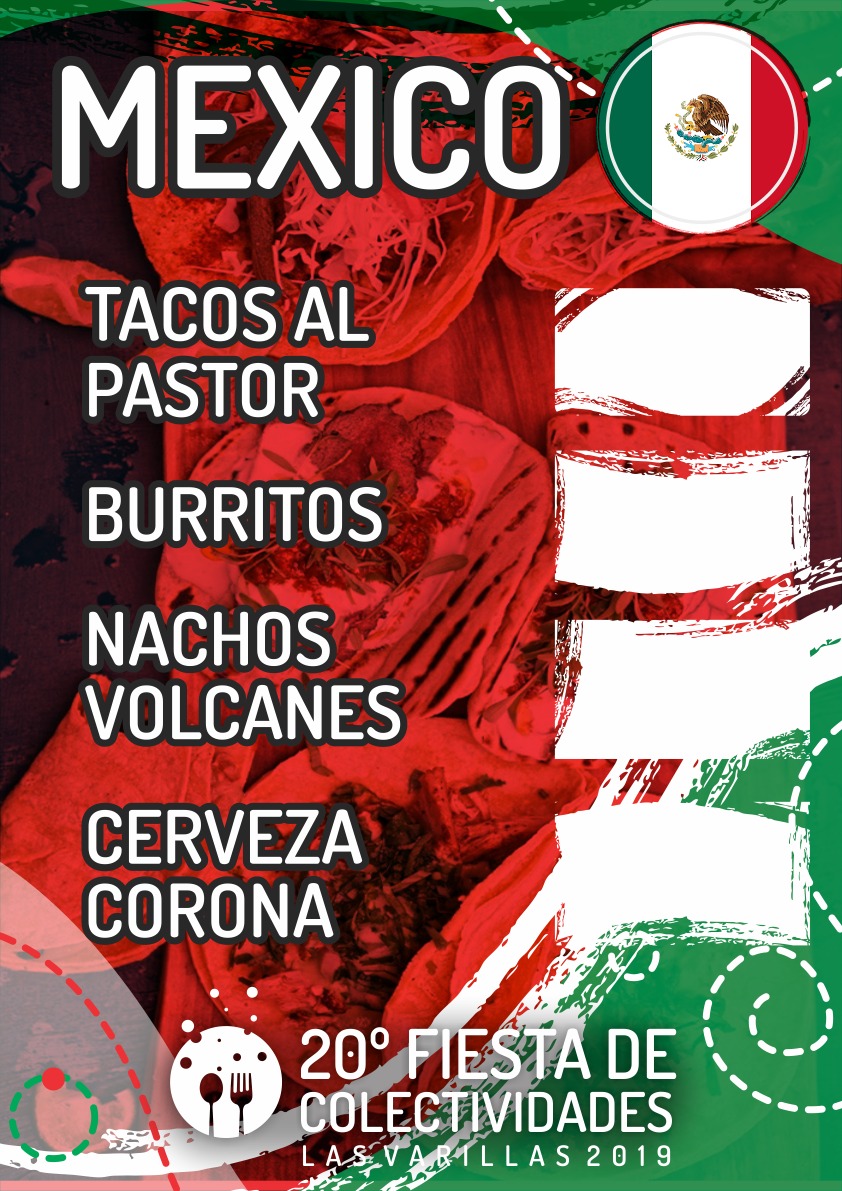 Gastronomía y grilla artística de la Fiesta de las Colectividades