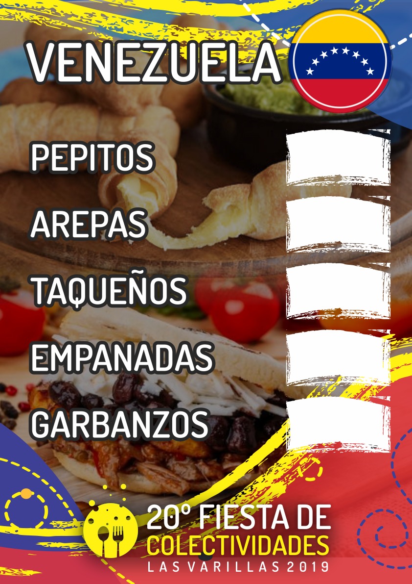 Gastronomía y grilla artística de la Fiesta de las Colectividades