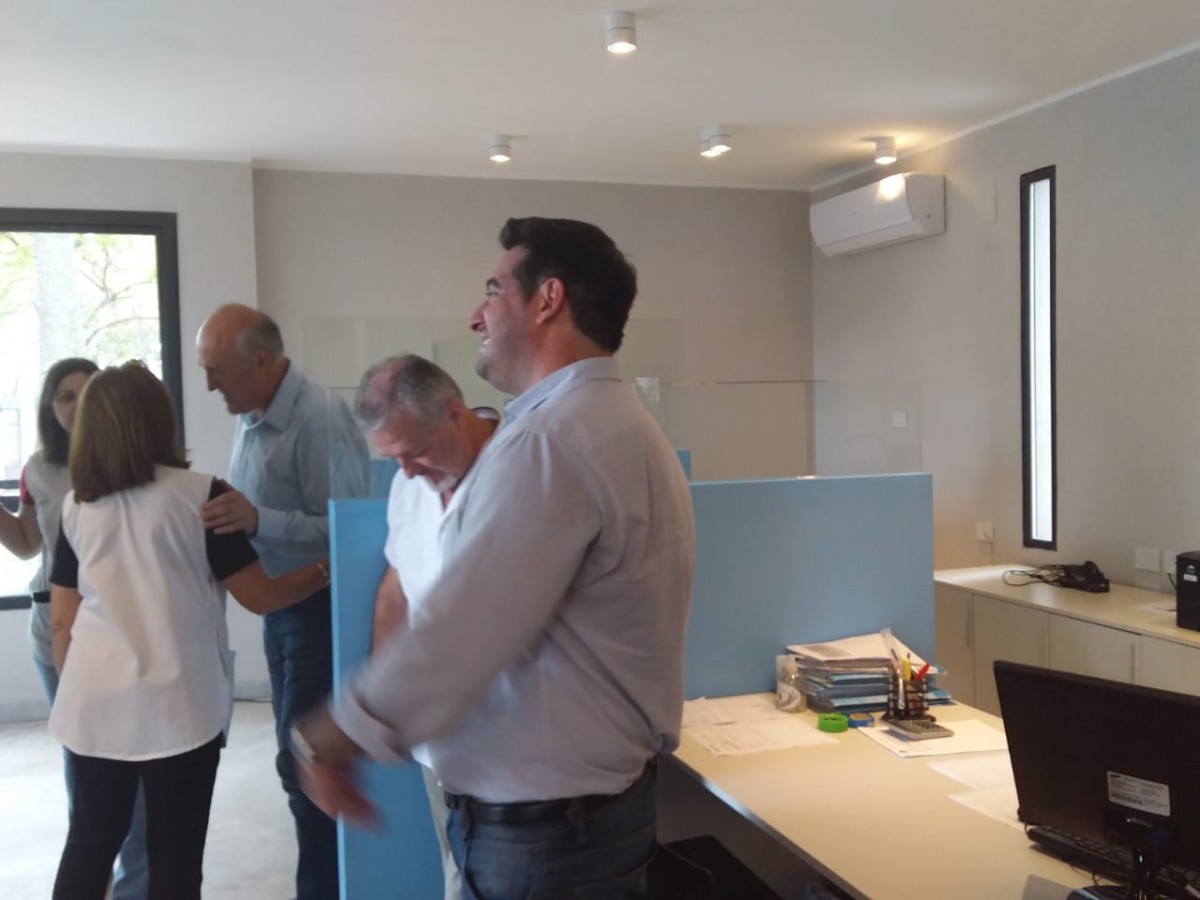 Inauguración del edificio remodelado  de la EMAV