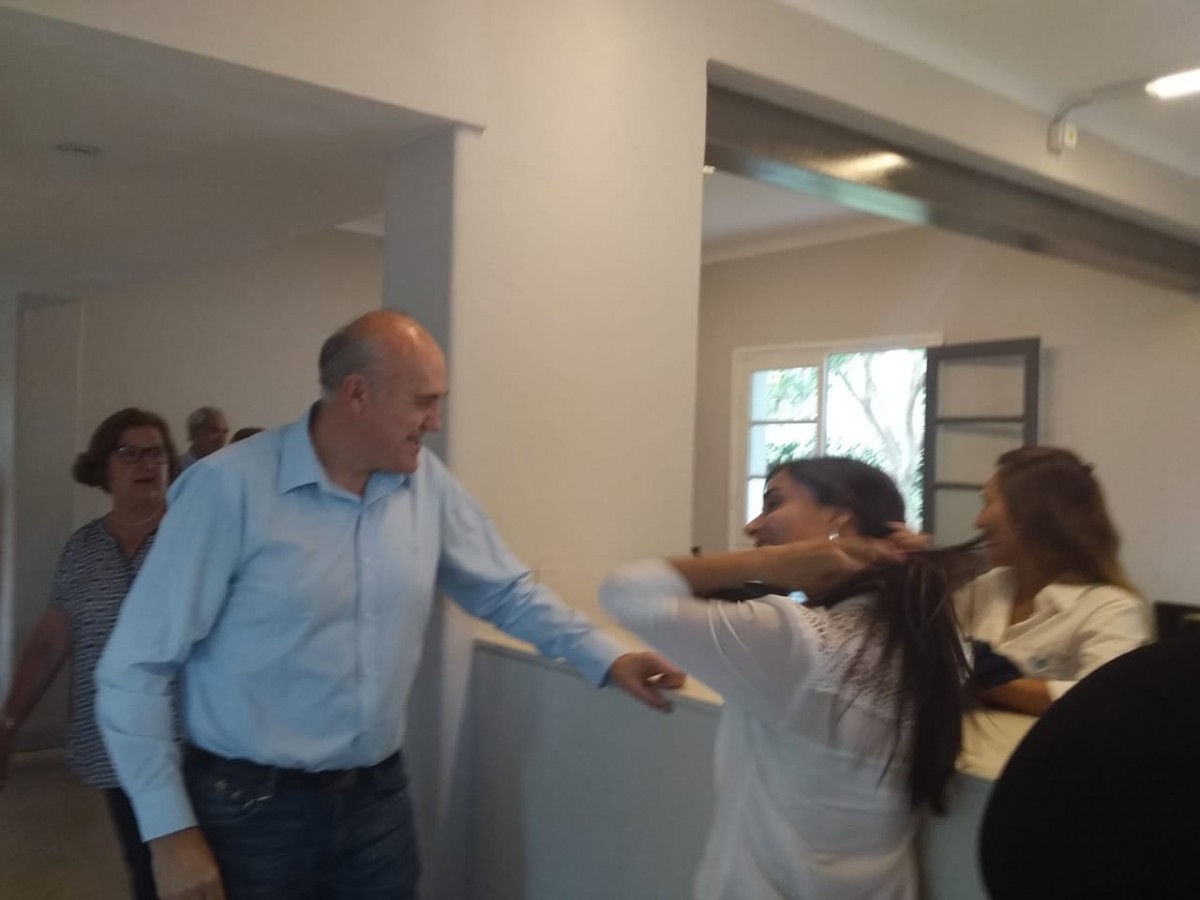 Inauguración del edificio remodelado  de la EMAV