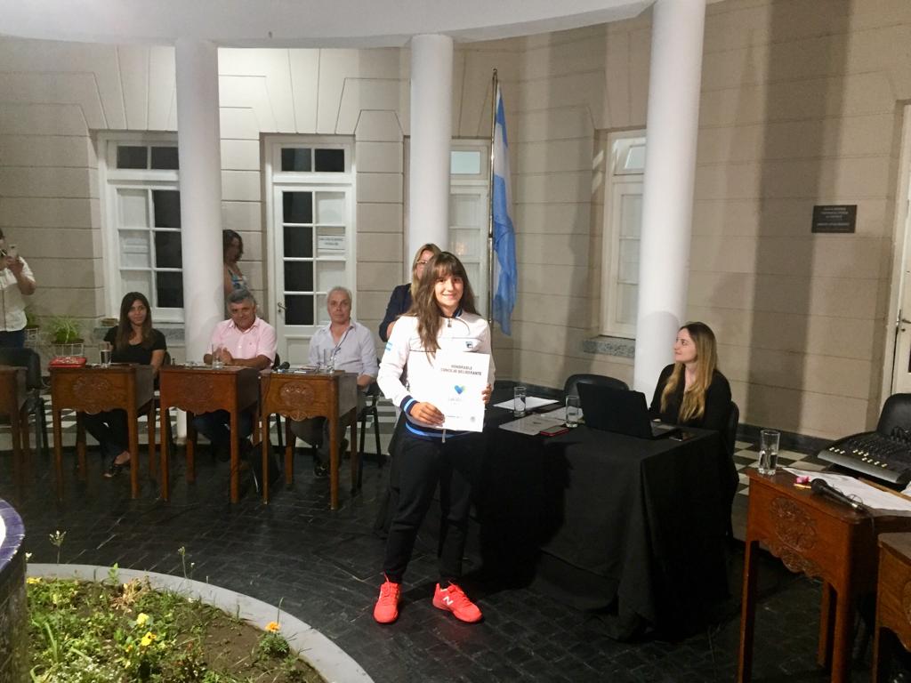 Distinción en el Concejo Deliberante a deportistas varillenses