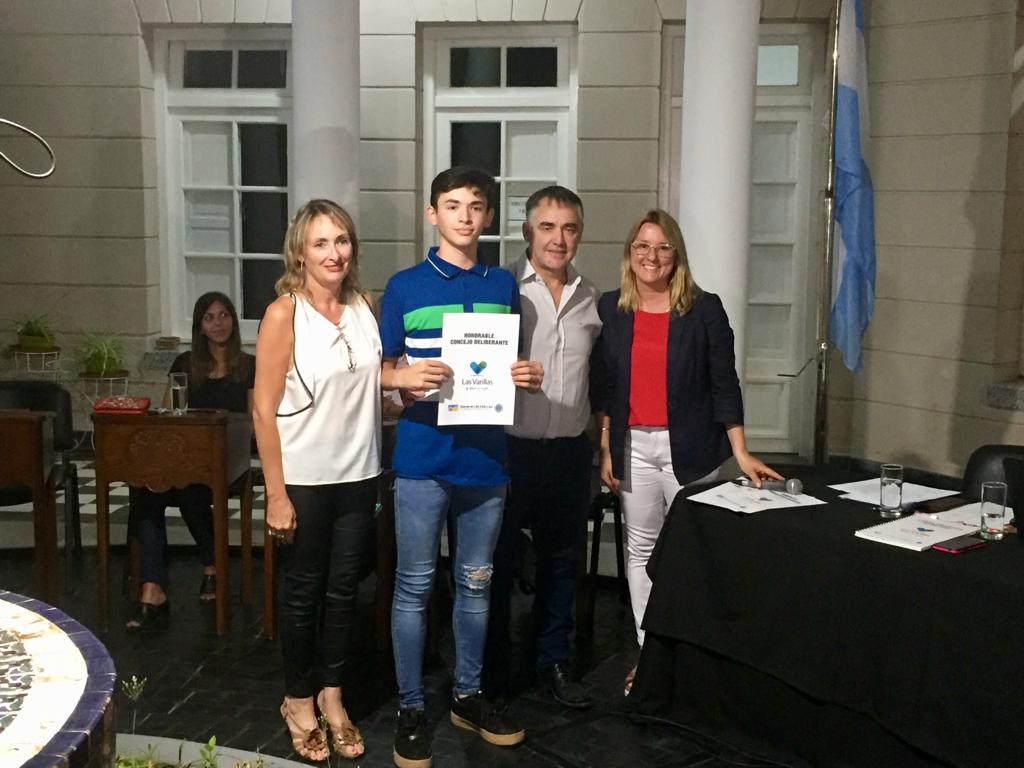 Distinción en el Concejo Deliberante a deportistas varillenses