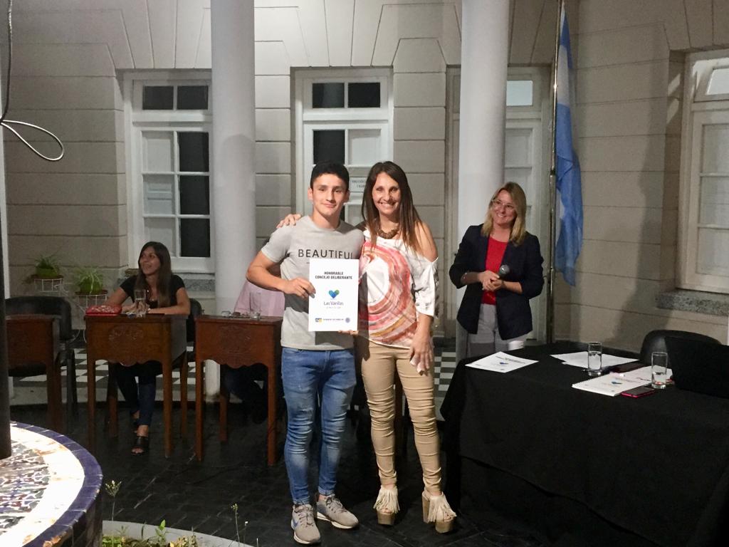 Distinción en el Concejo Deliberante a deportistas varillenses