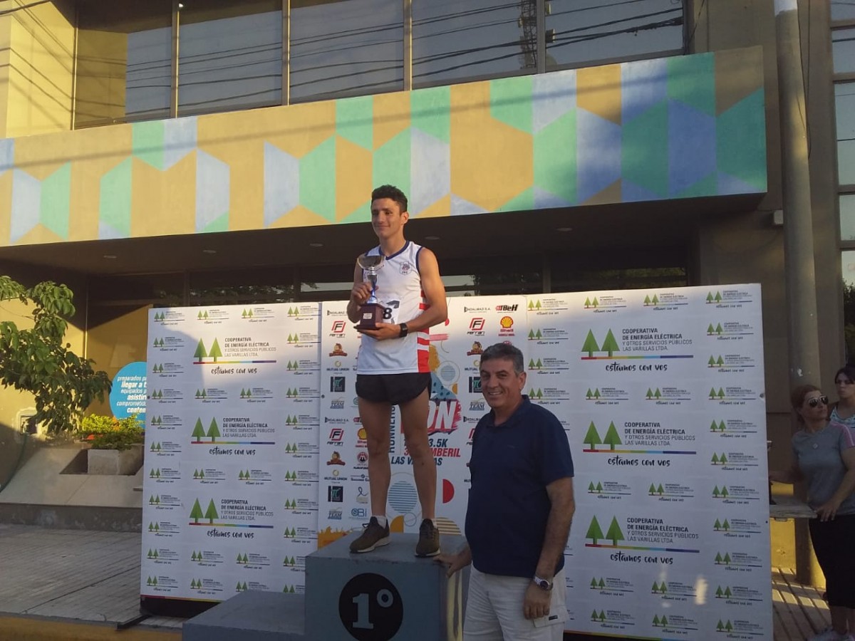 Jerónimo Peralta ganó la XVI Maratón Cooperativa