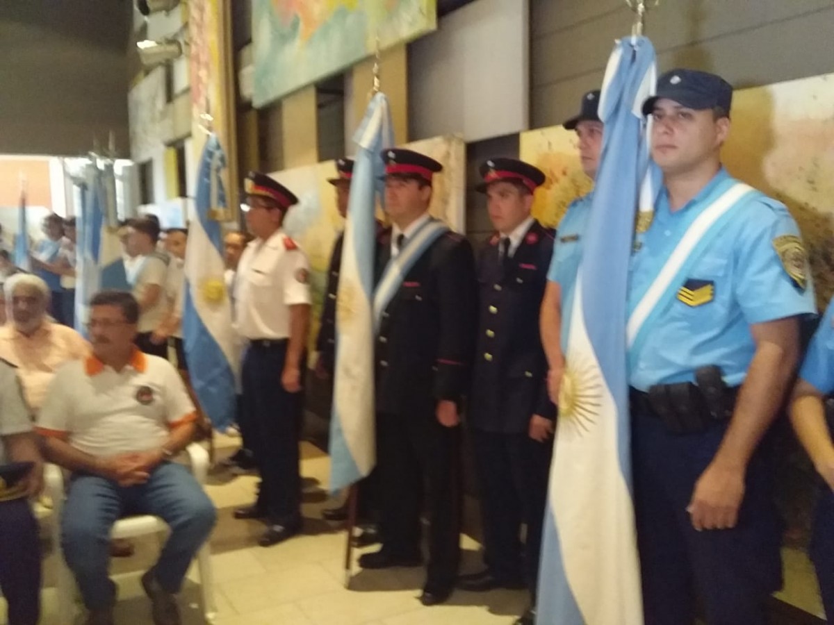 Chiocarello  presidió el último acto oficial de su gestión