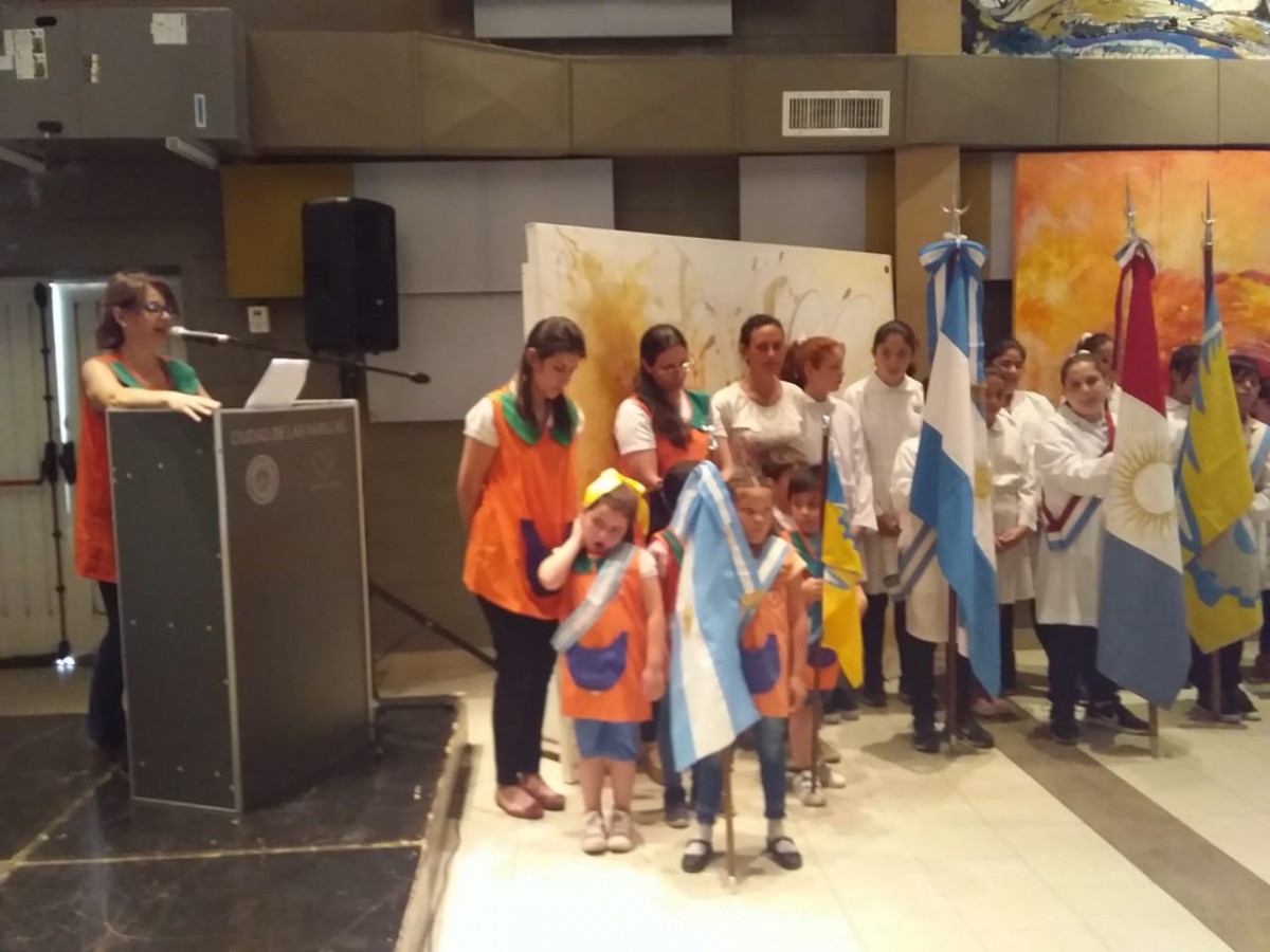 Chiocarello  presidió el último acto oficial de su gestión