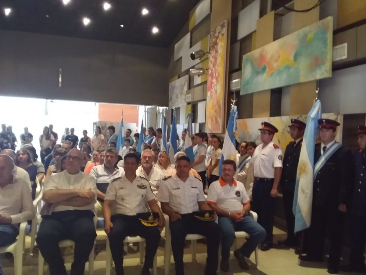 Chiocarello  presidió el último acto oficial de su gestión