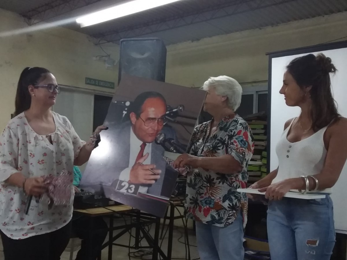 Radicales homenajearon a Carlos Vidal y a Pablo Rujinsky