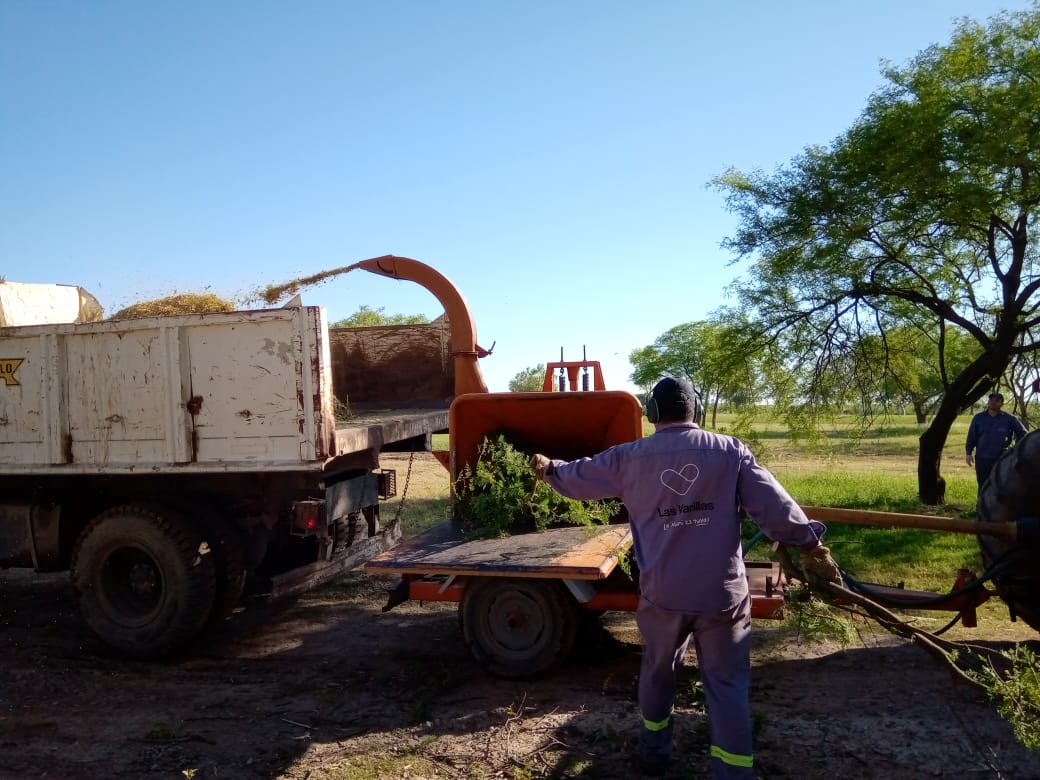 Trabajos de la Dirección de Ambiente en la ciudad