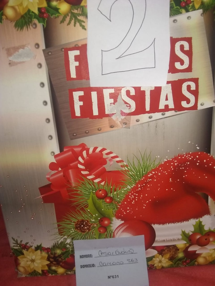 Roxana Fissore ganó el primer premio de la rifa de Lucecita