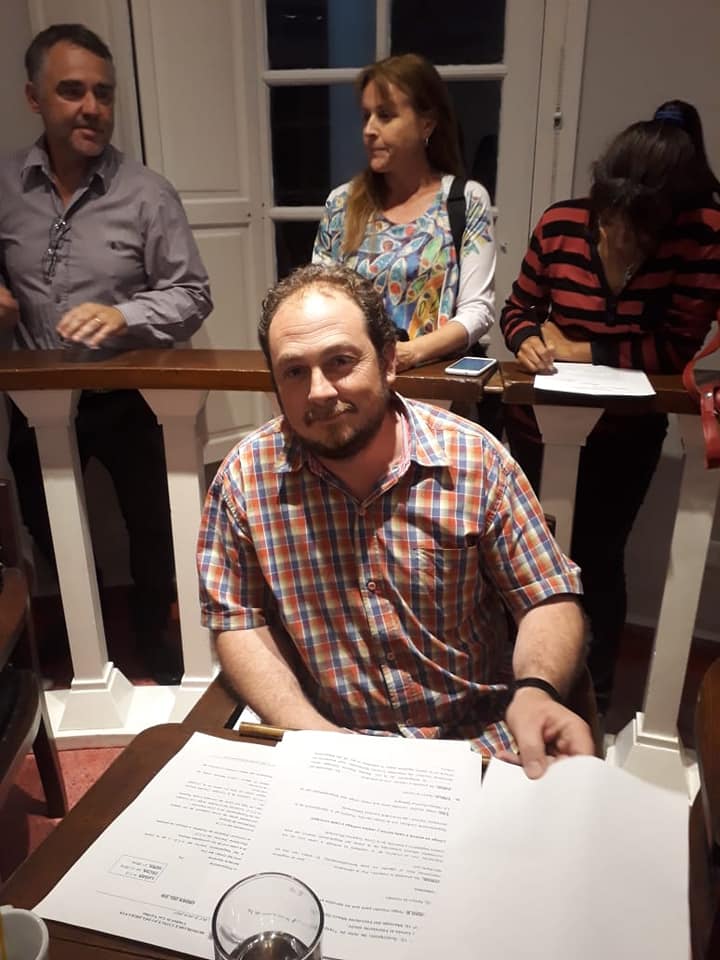Pablo Sargentoni  expresó  que a la agenda del Concejo la va a imponer la gente