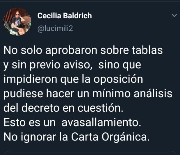 Críticas de la oposición a la Emergencia Económica municipal