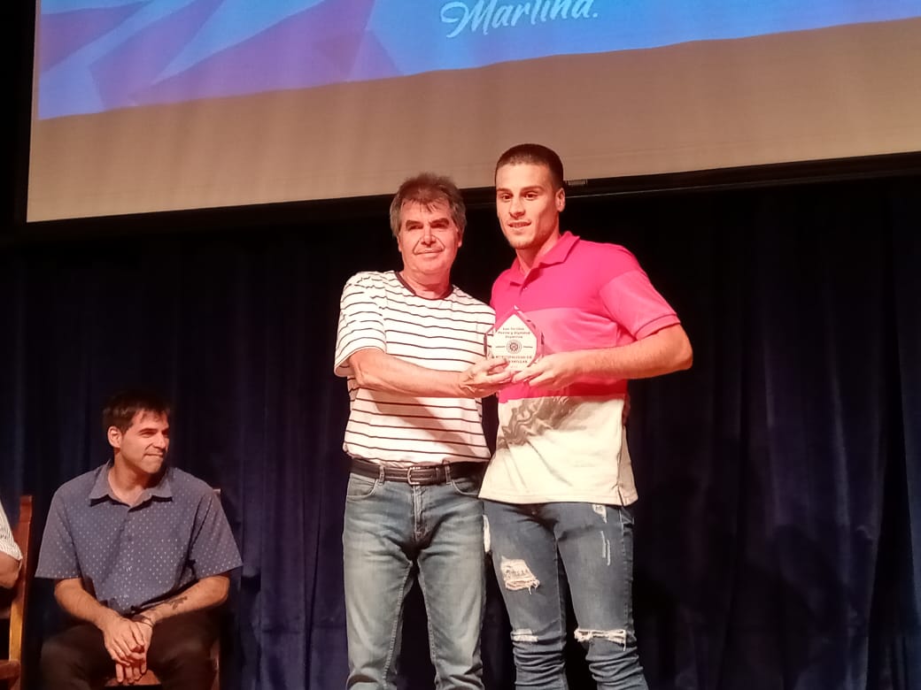 Mateo Gianessini es el Deportista Varillense del año