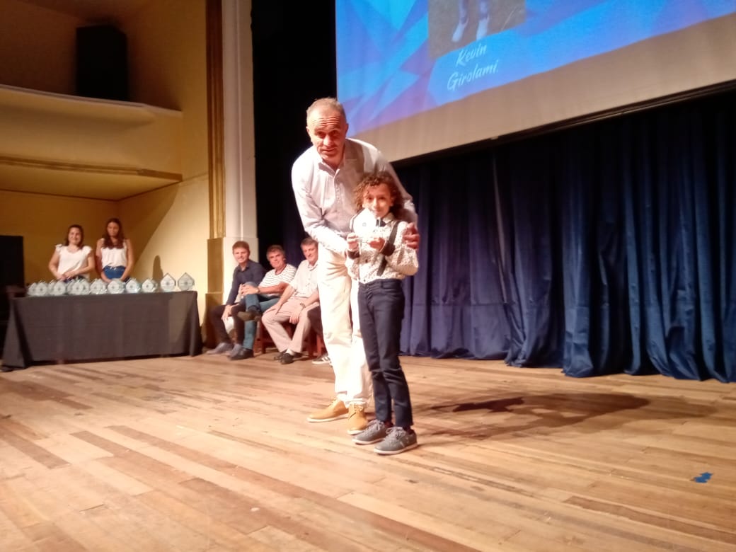 Mateo Gianessini es el Deportista Varillense del año