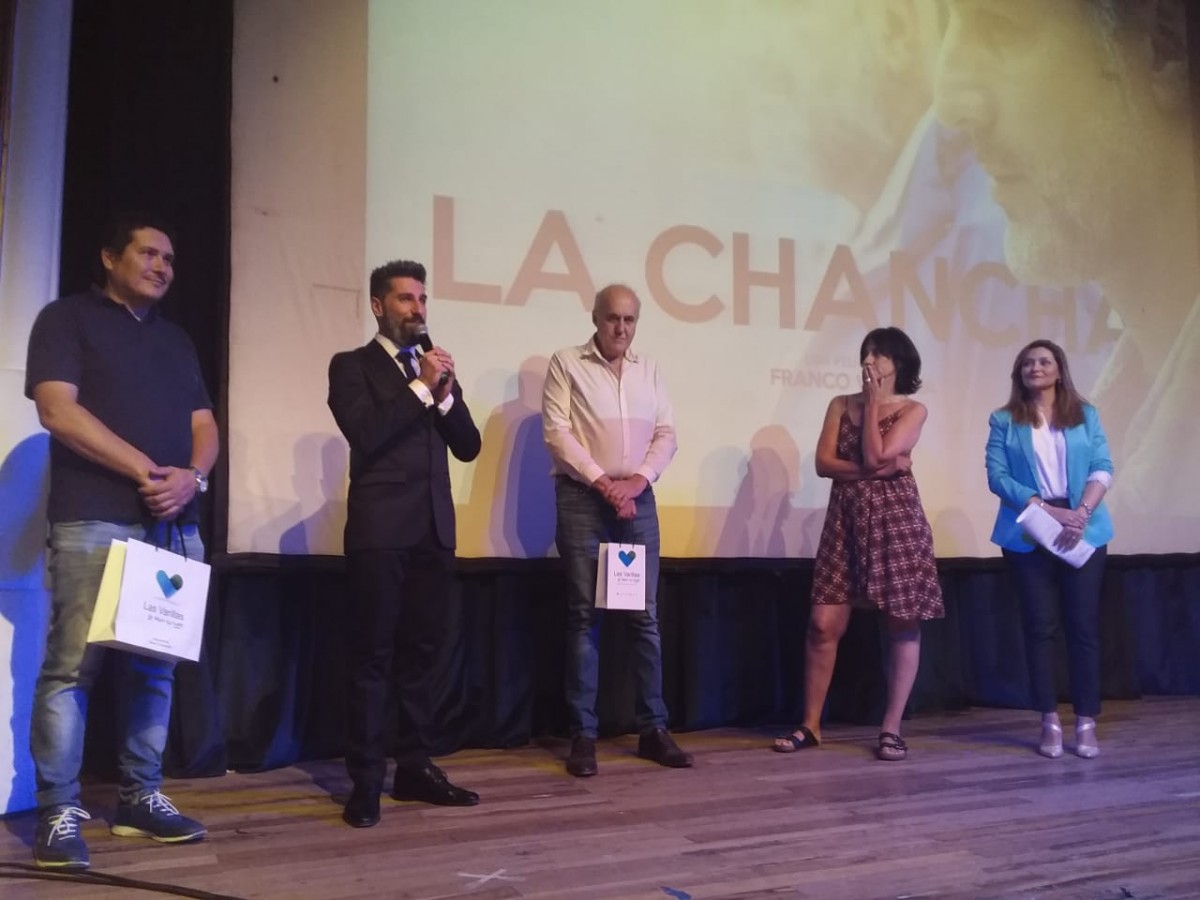 En un teatro colmado Franco Verdoia presentó su filme La Chancha