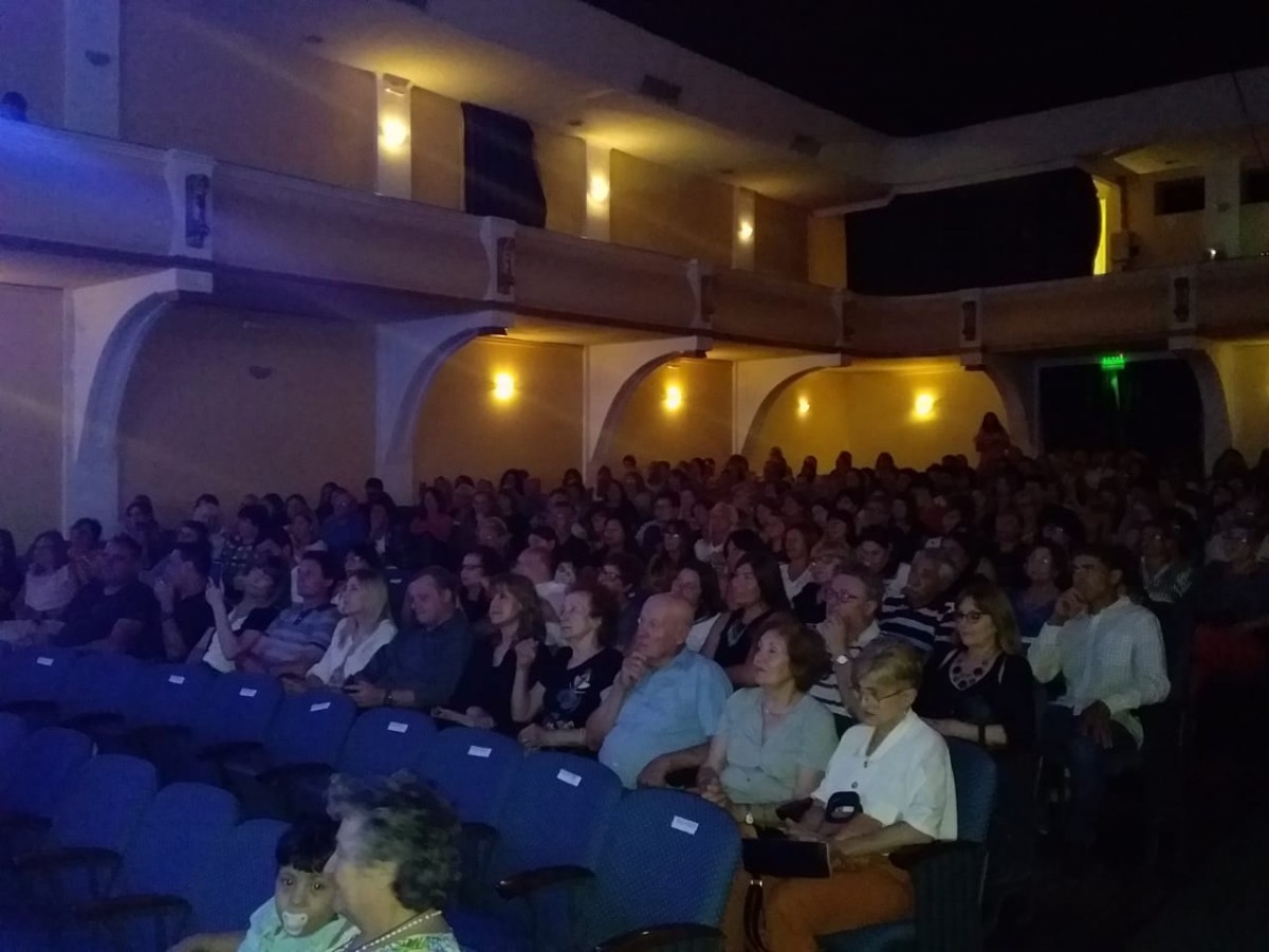 En un teatro colmado Franco Verdoia presentó su filme La Chancha