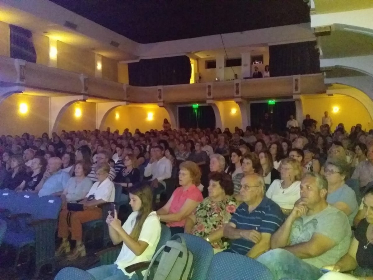 En un teatro colmado Franco Verdoia presentó su filme La Chancha