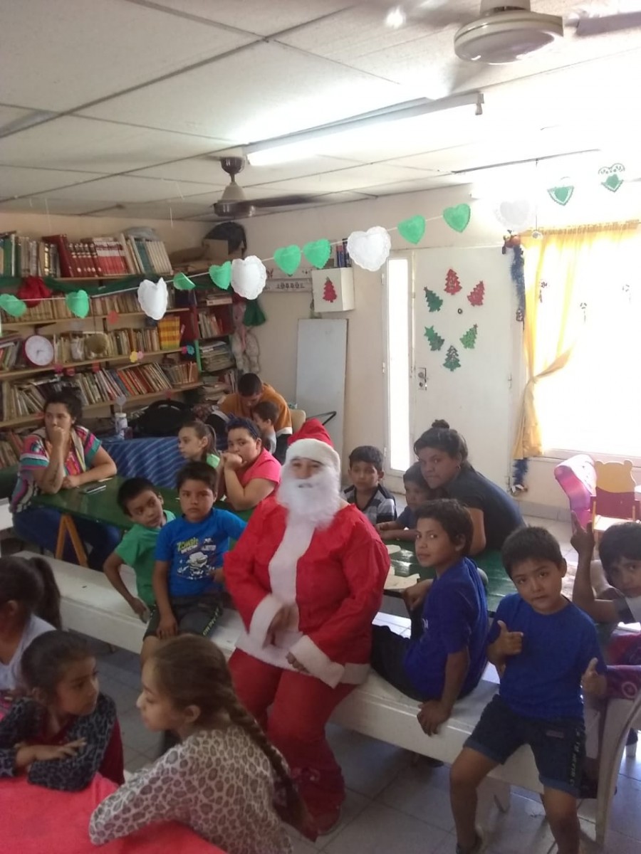 Llegó la navidad al Comedor Lucecita