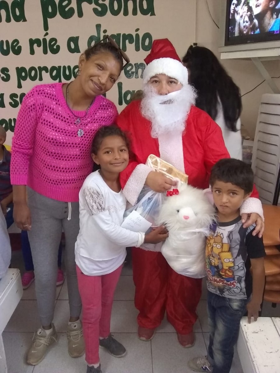 Llegó la navidad al Comedor Lucecita