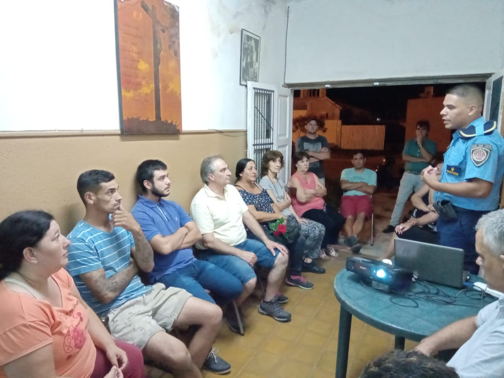 Municipio, Policía y Vecinos analizaron temas de seguridad ciudadana