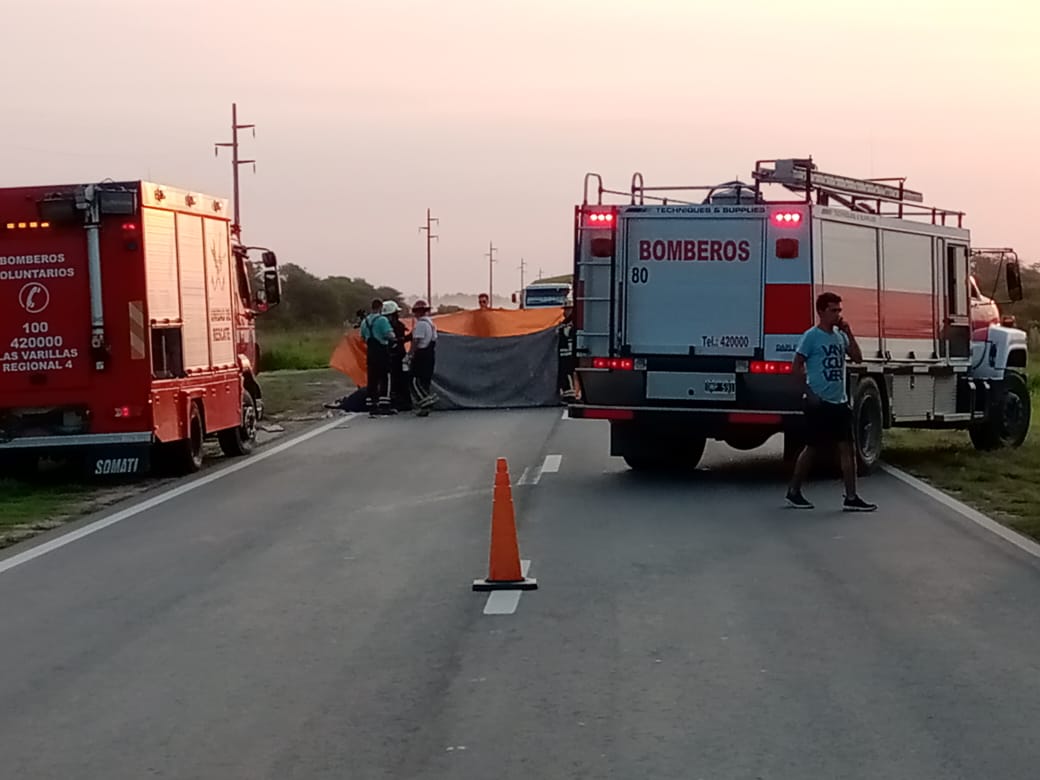 Quedó en libertad el chófer del camión que chocó a carreros en la ruta 158