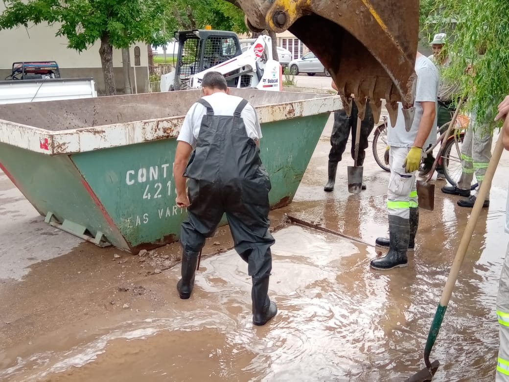 La rotura de una cañería dejó sin agua a un sector de la ciudad