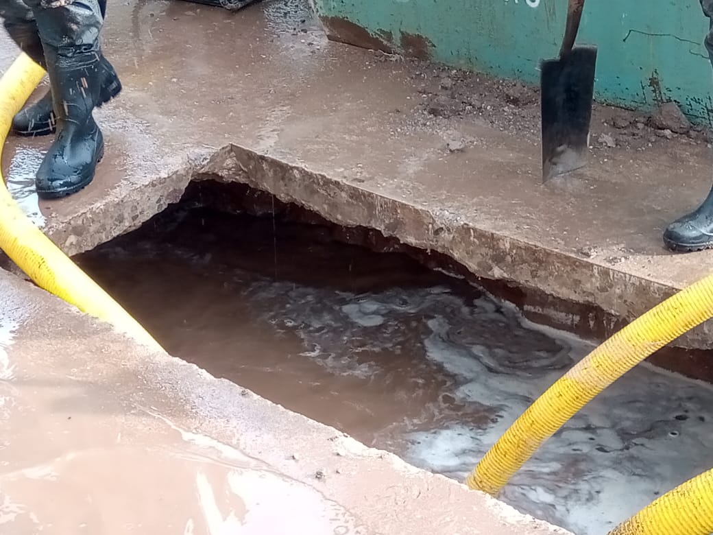 La rotura de una cañería dejó sin agua a un sector de la ciudad