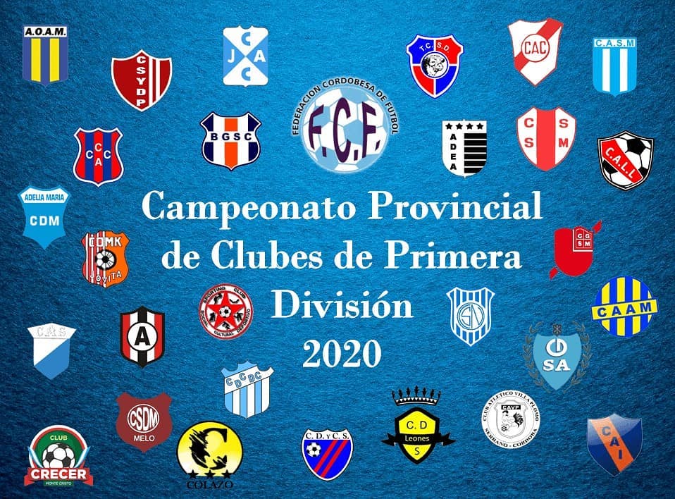 Fútbol: Almafuerte y Adea ya conocen sus zonas y rivales para el Provincial 2020