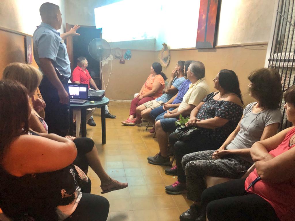 Municipio, Policía y Vecinos analizaron temas de seguridad ciudadana