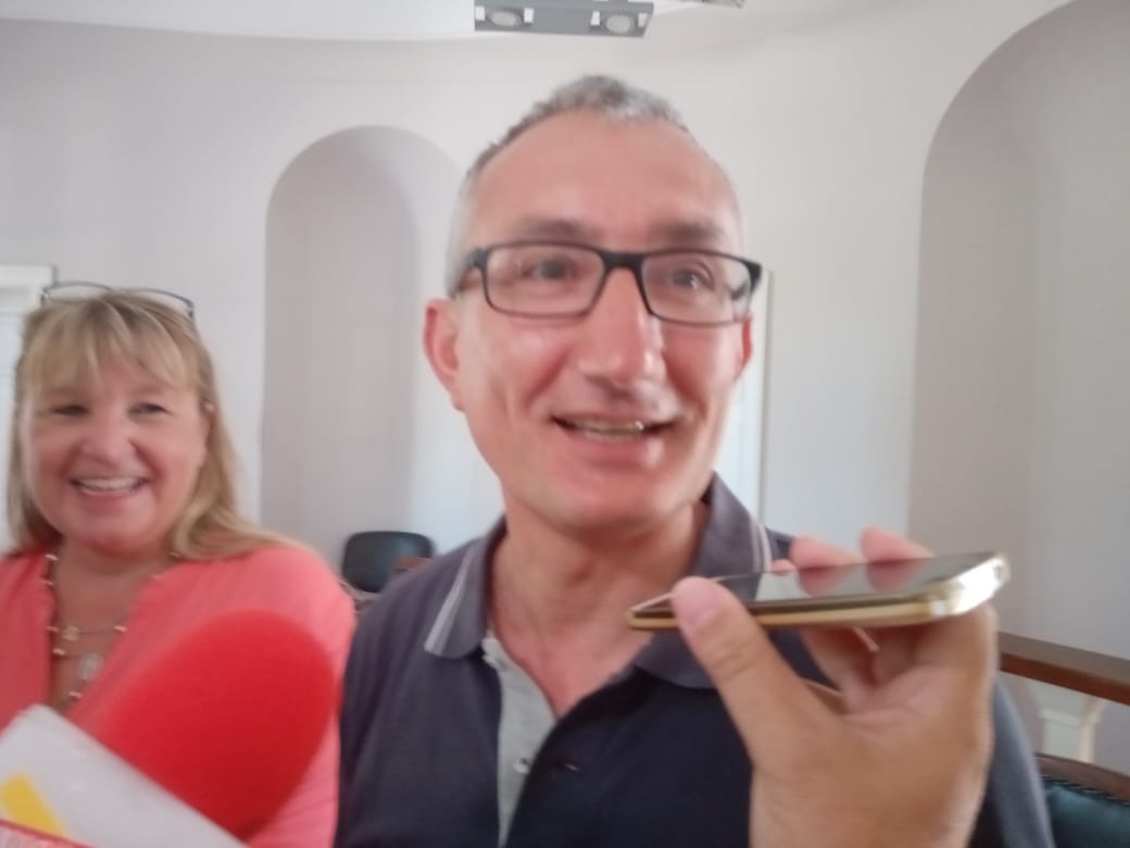 Ciudadano de Cavour visita Las Varillas