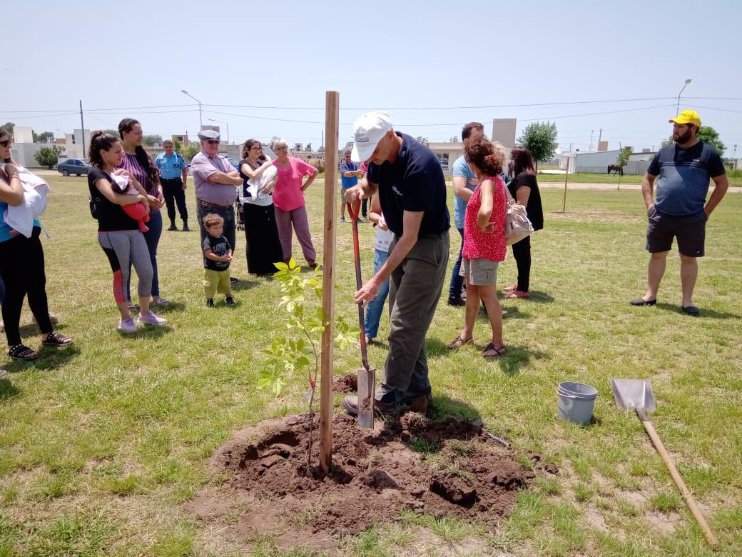 Presentaron “Sembrando Vida” con la plantación de árboles