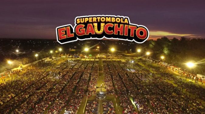 Megaevento de la supertómbola de El Gauchito en Monte Maíz