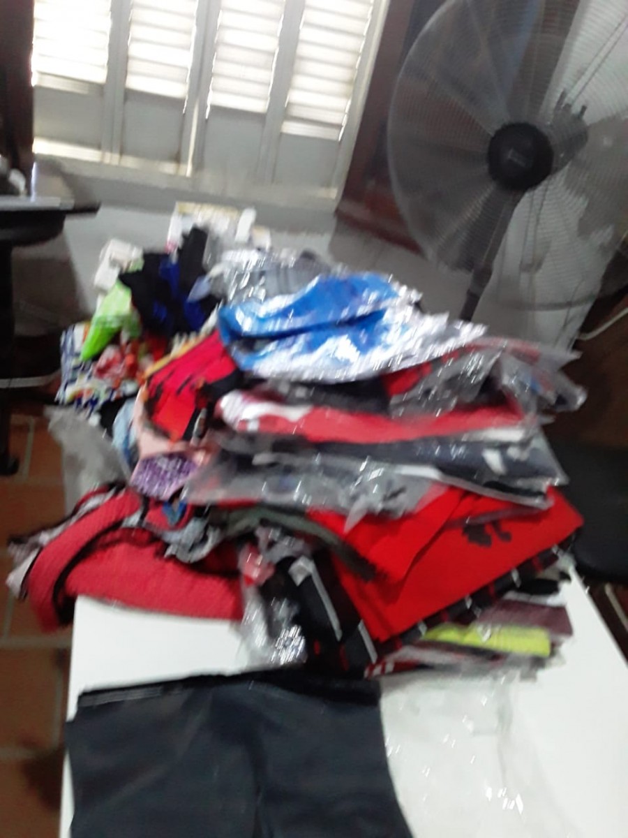 El Departamento de Tránsito secuestró mercadería a vendedores ambulantes