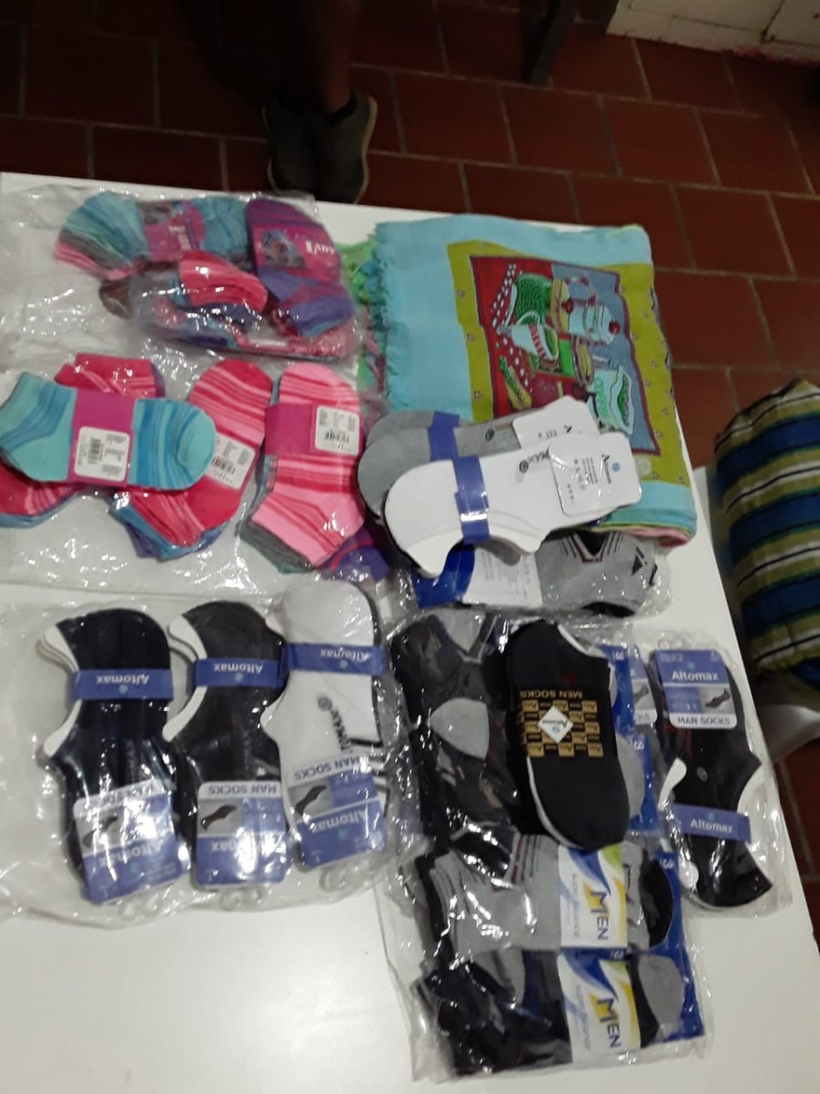 El Departamento de Tránsito secuestró mercadería a vendedores ambulantes