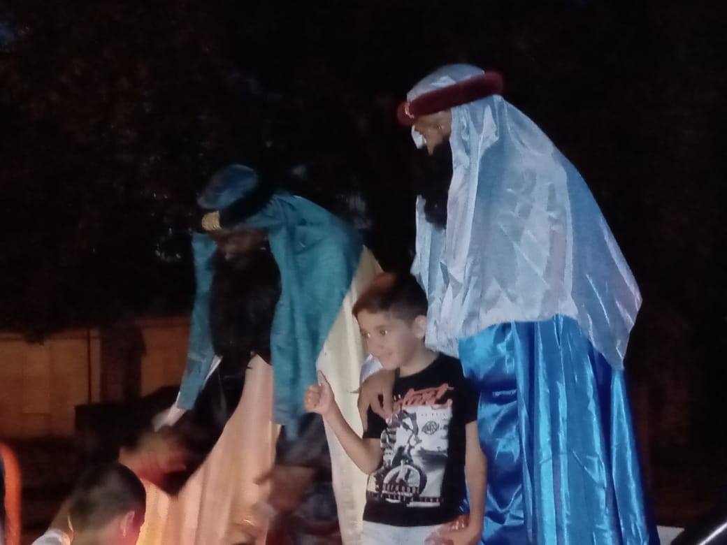 Los Reyes Magos recorrieron la ciudad