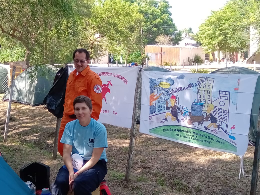 Comenzó el XXIII Encuentro de  Aspirantes  menores  a Bomberos de la Provincia