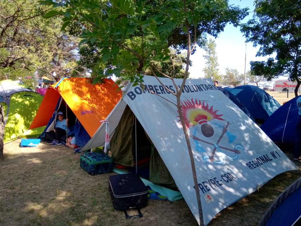 Comenzó el XXIII Encuentro de  Aspirantes  menores  a Bomberos de la Provincia